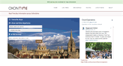 Desktop Screenshot of oxontime.com